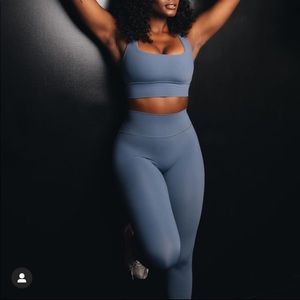 Buffbunny Legacy Leggings Business Blue Medium